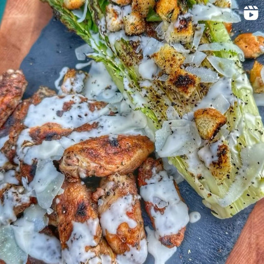 Grilled Romaine Salad