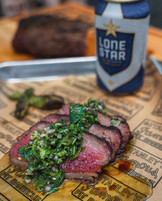 Tri-Tip with Shishito Chimichurri